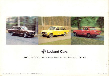 Triumph- Dolomite UK  (R&uumlckseite)